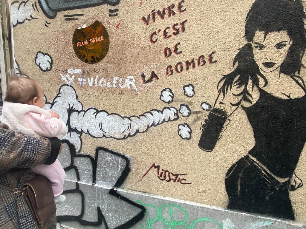 Miss Tic rencontre Alaïa à la Butte aux Cailles