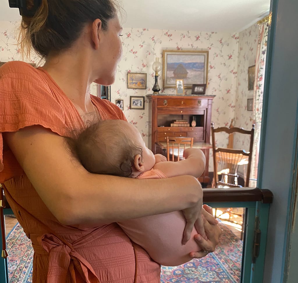 Visite avec bébé à la maison de Claude Monet