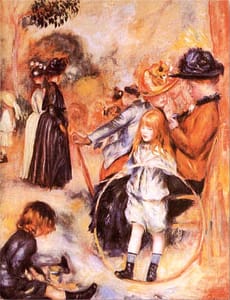 Renoir au jardin du Luxembourg