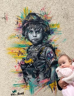 L'enfant héroïque à la Butte aux Cailles